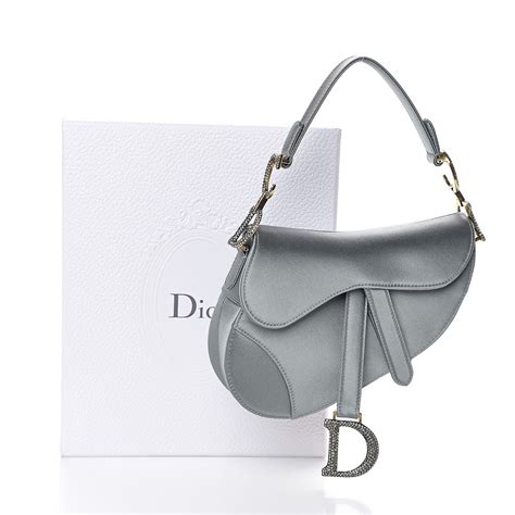 dior satin saddle bag crystal|Dior saddle bags.